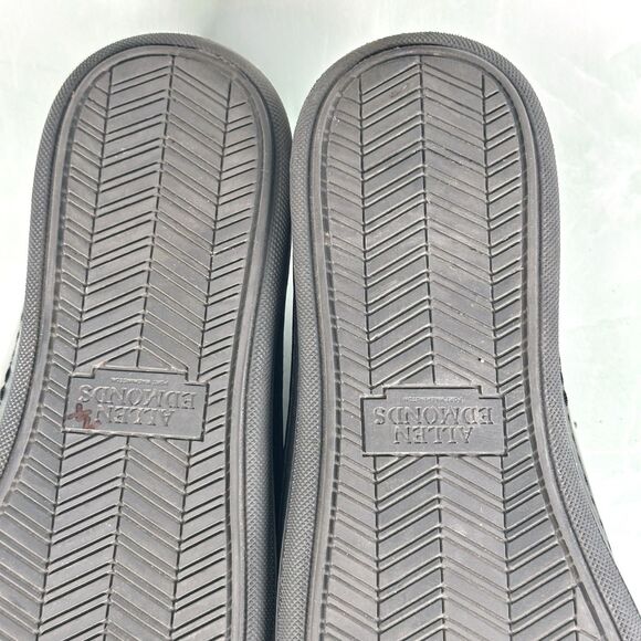 Allen Edmonds Porter Derby Shoes Mens 10.5 D Chili Brown Leather Casual Sneakers - Picture 14 of 16